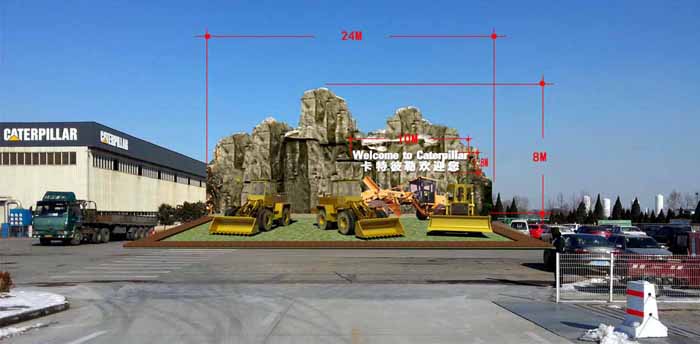 仿真假山制作方法流程詳細圖解—北京圣園工程