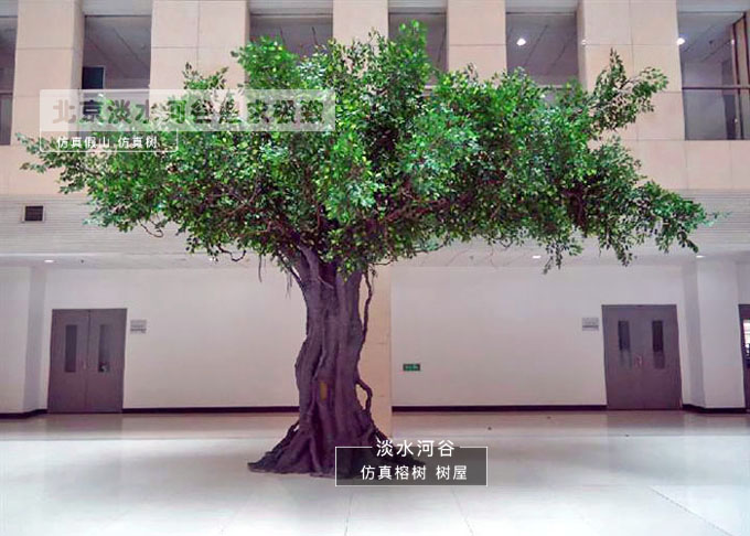 室內仿真樹制作，塑造城市靈魂，傳遞正能