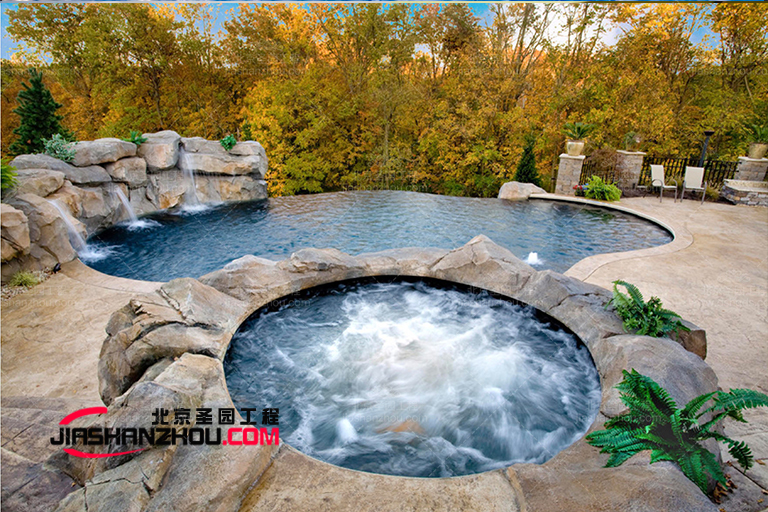 不同的水泥假山分類標準 共同點是都很漂亮