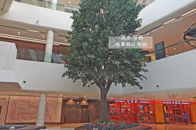 大堂仿真樹.jpg 大堂仿真樹