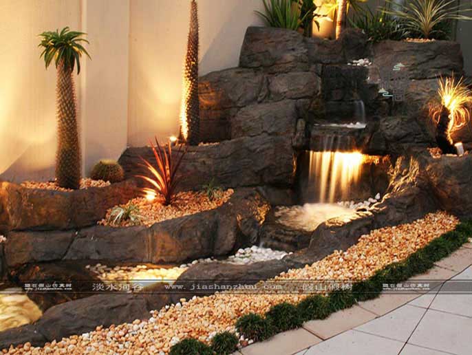 水泥假山.jpg 水泥假山