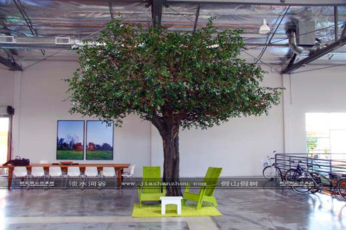 水泥假山假樹制作.jpg 水泥假山假樹制作