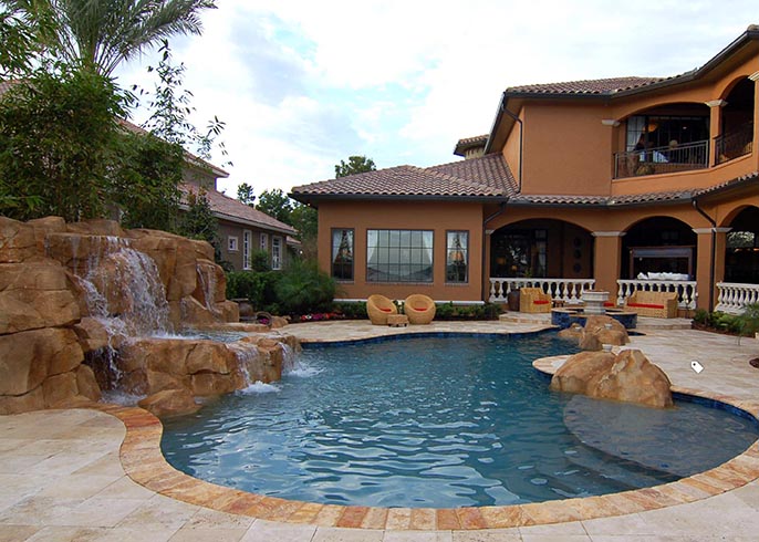 水泥假山瀑布圖片.jpg 水泥假山瀑布圖片