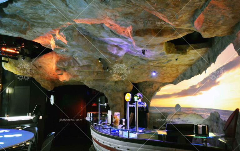 餐廳仿山洞裝修.jpg 餐廳仿山洞裝修