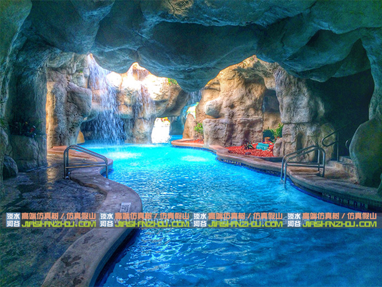 水泥假山.jpg 水泥假山