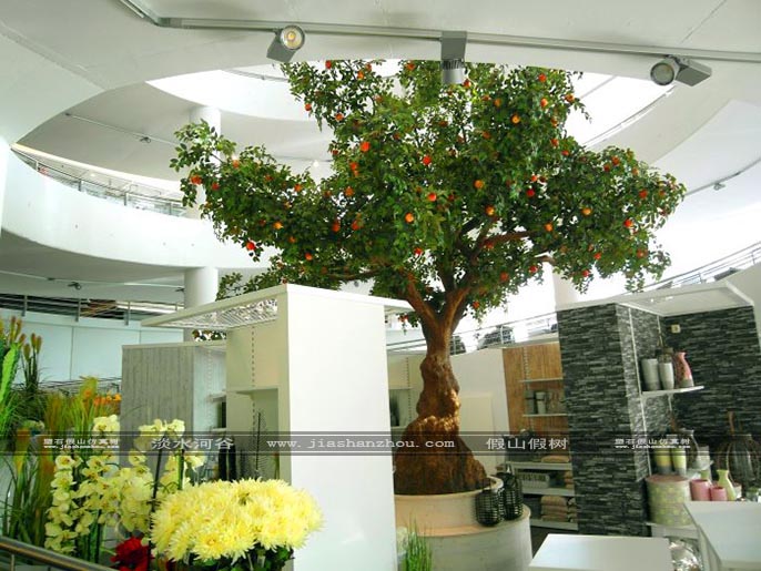 室內仿真假樹
