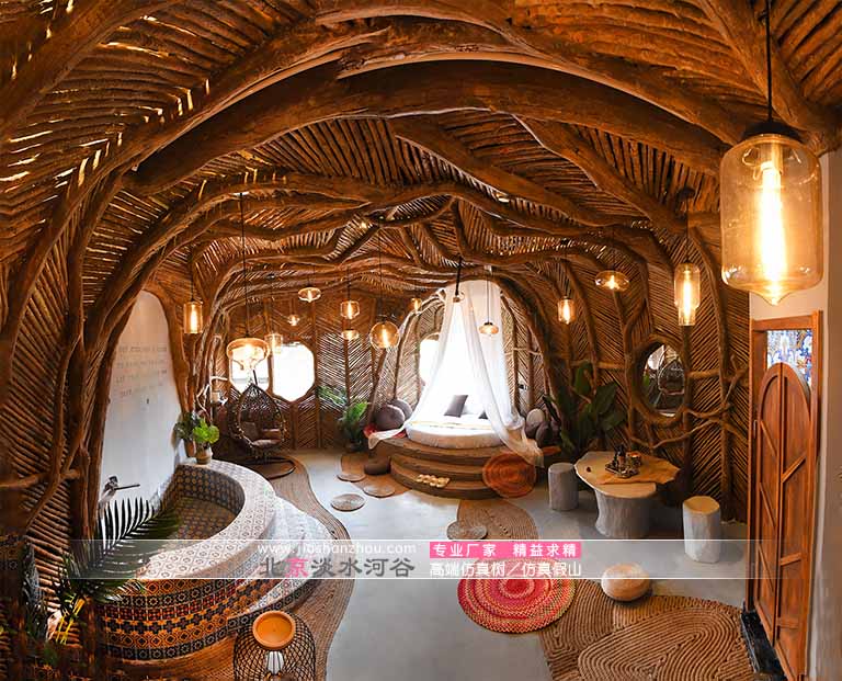 仿真樹屋民宿客棧