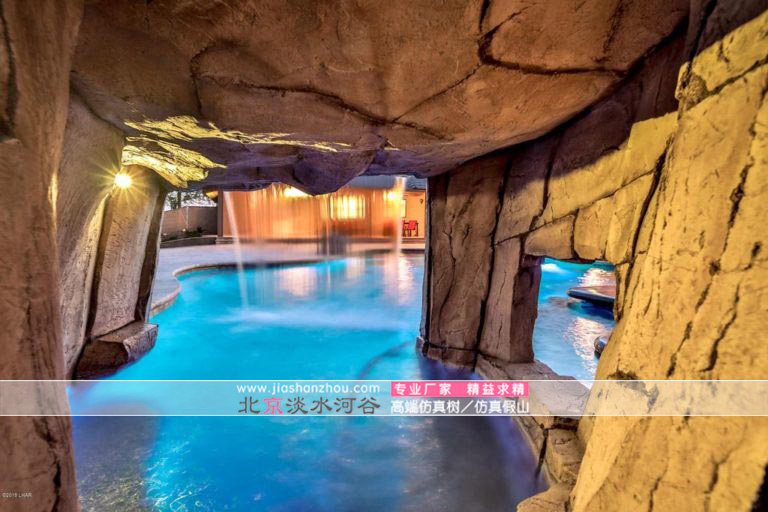 人工假山瀑布制作.jpg 人工假山瀑布制作