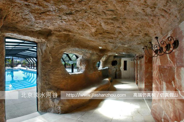 假山魚池庭院制作.jpg 假山魚池庭院制作