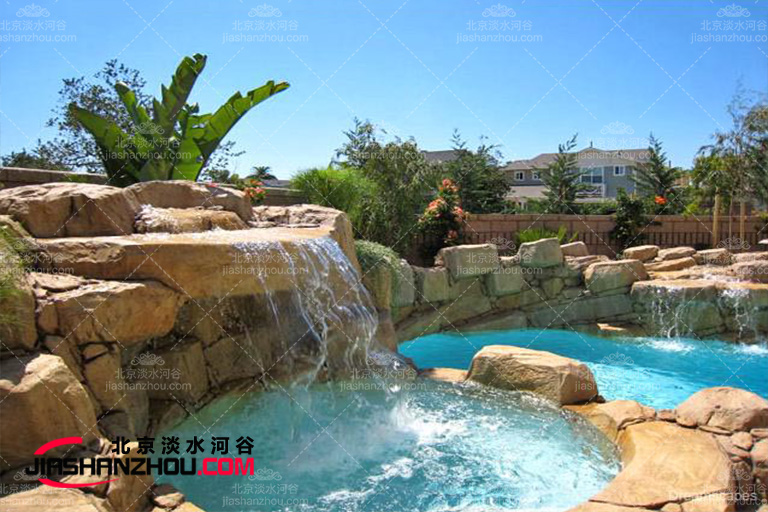 假山流水景觀.jpg 假山流水景觀