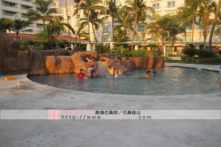 庭院假山流水景觀.jpg 庭院假山流水景觀