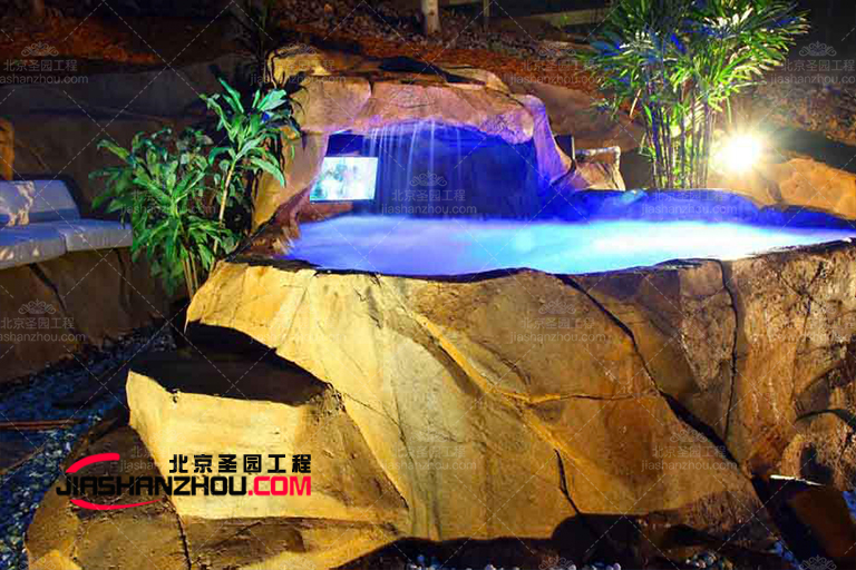 塑石假山水池.jpg 塑石假山水池