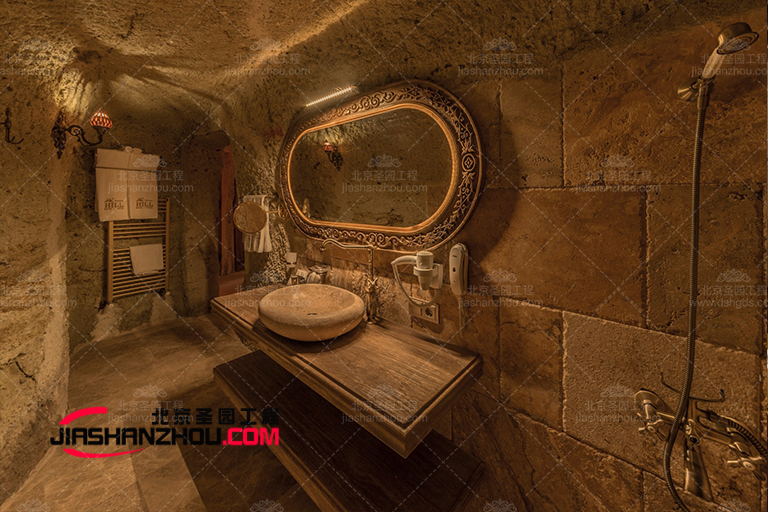 洞穴酒店衛浴.jpg 洞穴酒店衛浴