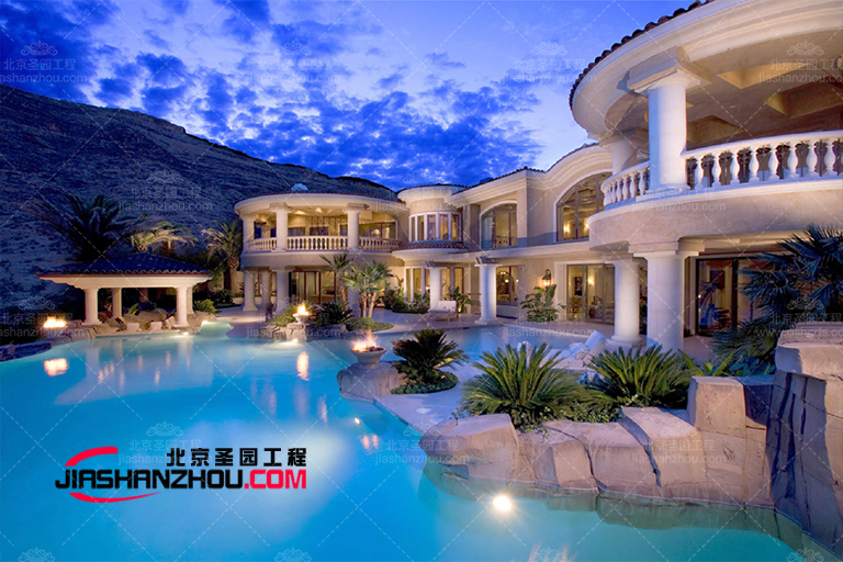 塑石假山水池.jpg l塑石假山水池