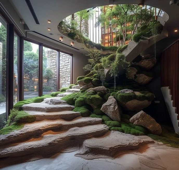 水泥仿石樓梯.jpg 水泥仿石樓梯