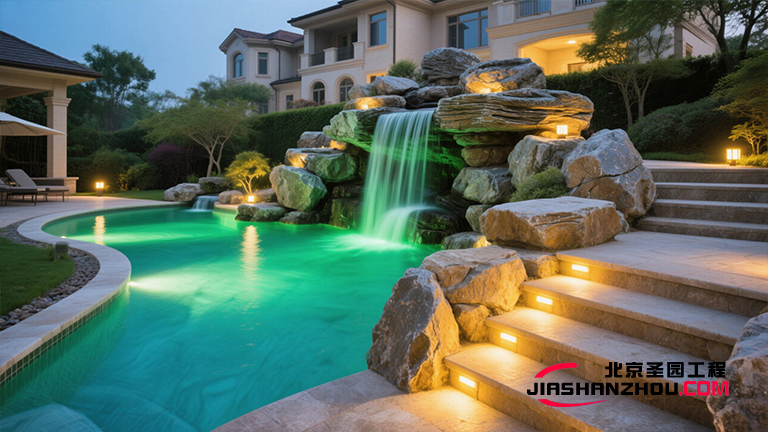 水泥假山.jpg 水泥假山