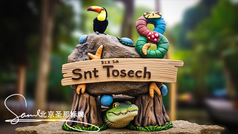 水泥仿木標識牌.jpg 水泥仿木標識牌