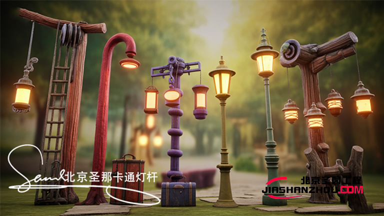 卡通燈桿.jpg 卡通燈桿