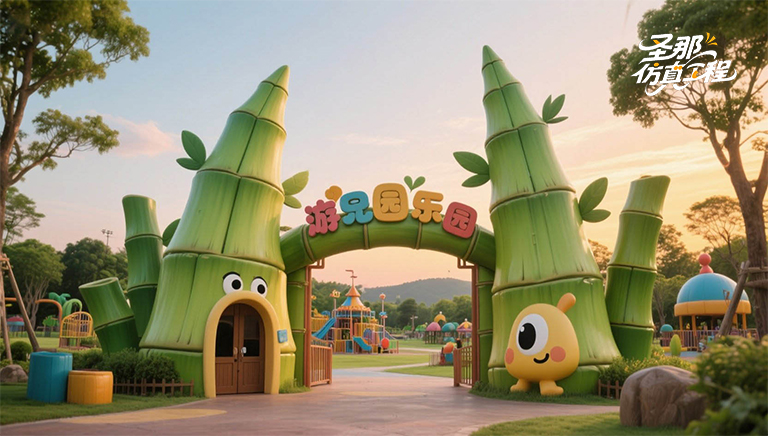 仿真樹大門.jpg 仿真樹大門